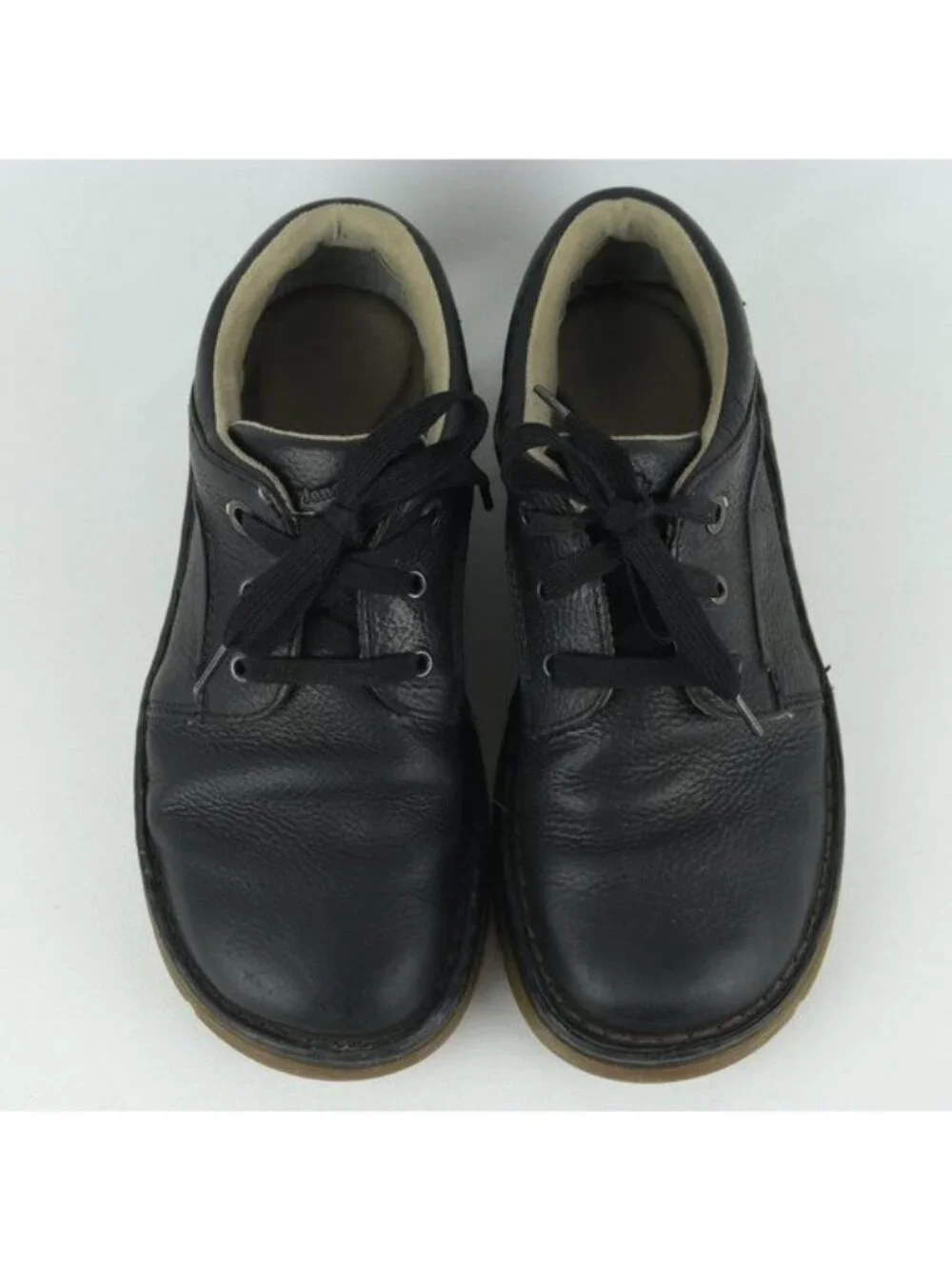Dr. Martens Men's Size 9 Black Leather 8B75 Lace Up Casual Oxfords